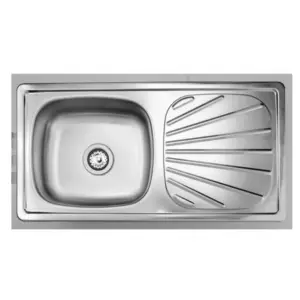 Lavadero 1 Poza + Escurridero Durainox - Linea Acero Inoxidable