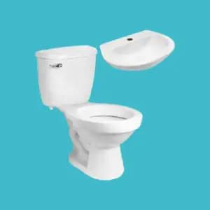 Combo Medio Baño Punta Sal Blanco